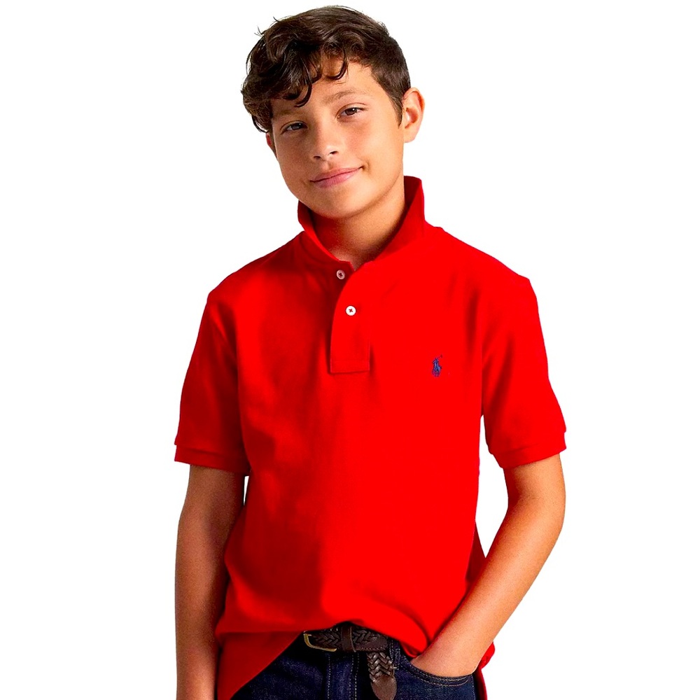 Ralph Lauren Classic Fit Boys Large (14-16) Red